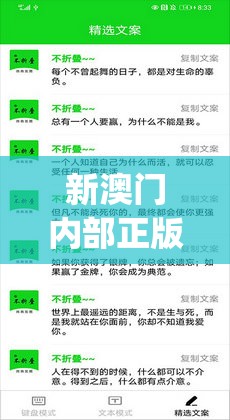 新澳门内部正版资料大全7456,探索生活中的智慧与灵感_修改款.3.785