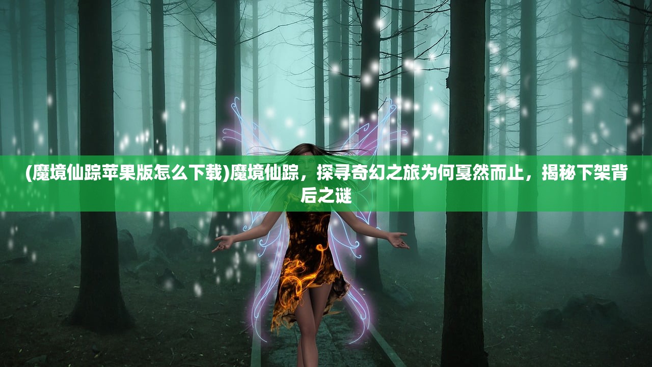 (魔境仙踪苹果版怎么下载)魔境仙踪，探寻奇幻之旅为何戛然而止，揭秘下架背后之谜